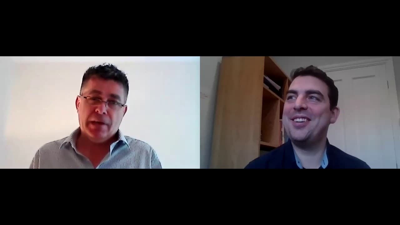 Joseph Cullinane talking to Adam Day about month 2, as a self employed estate agent with eXp UK