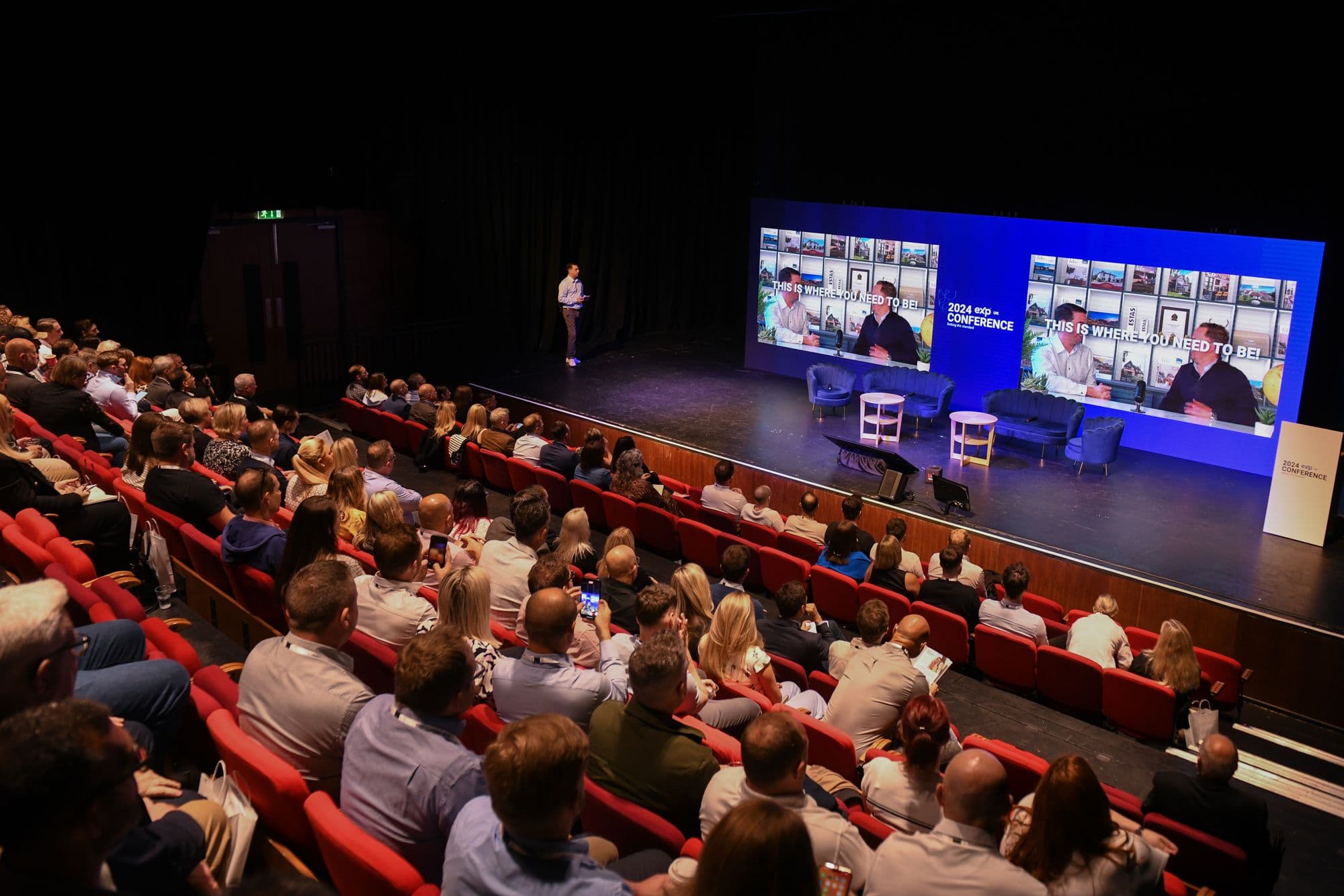 Packed auditorium at eXp UK Conference